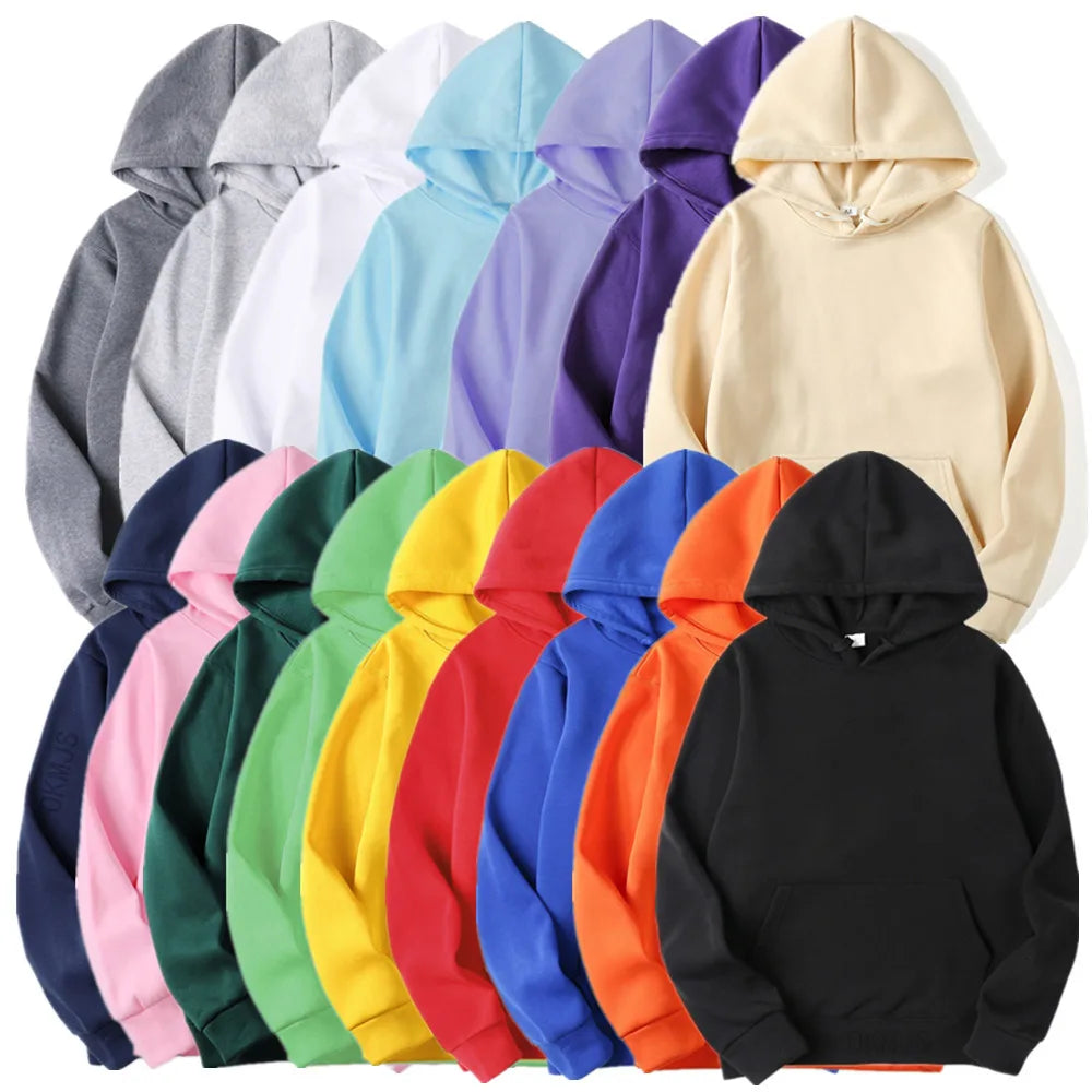 Premium Essential Solid Hoodie