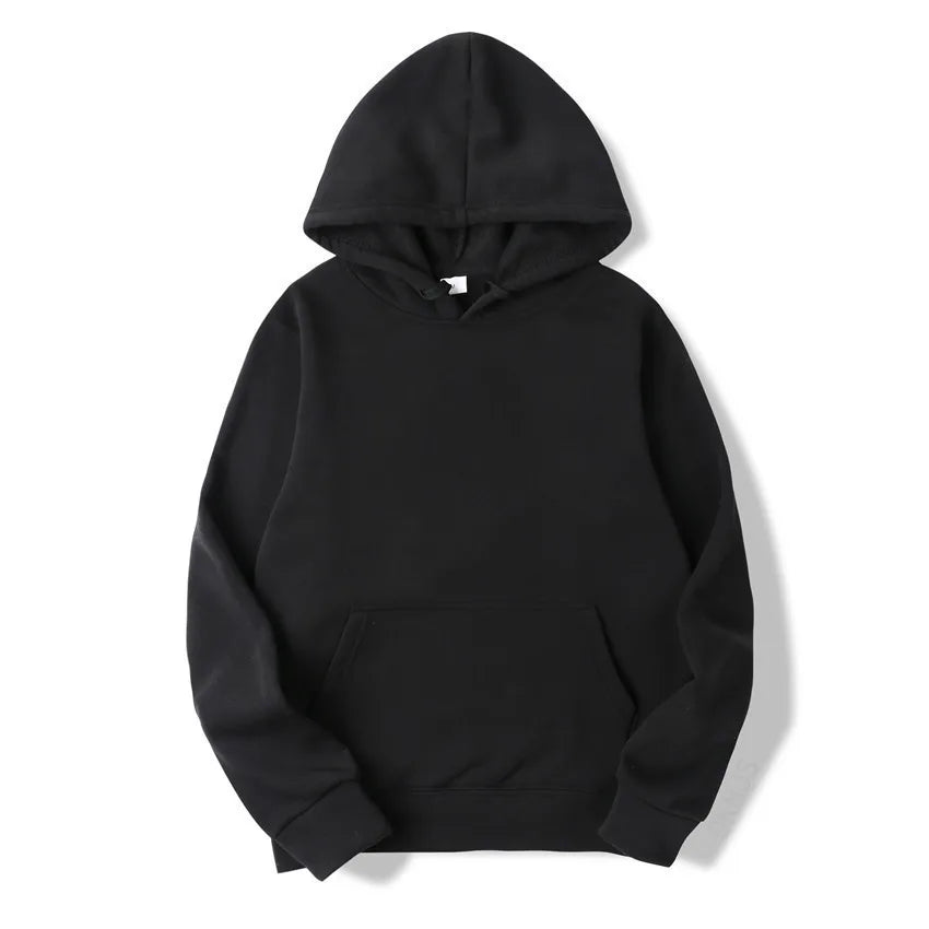 Premium Essential Solid Hoodie