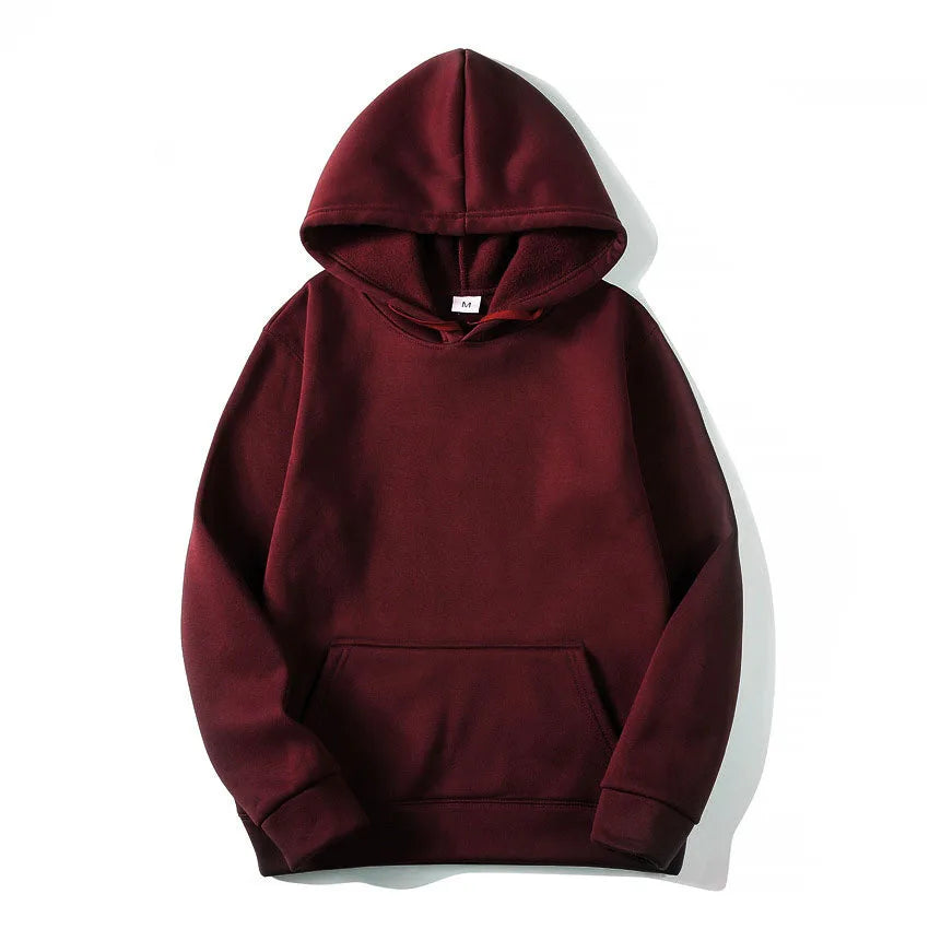 Premium Essential Solid Hoodie